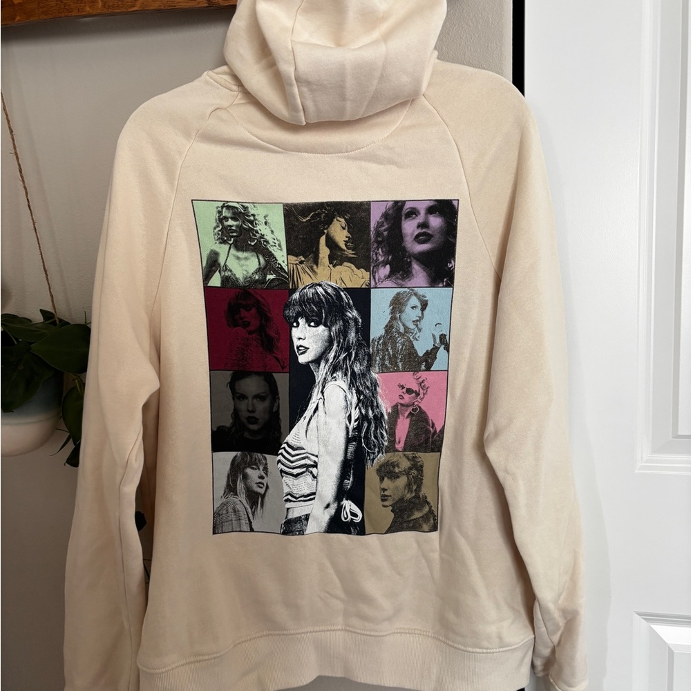 Taylor Swift Cream Eras Tour Hoodie